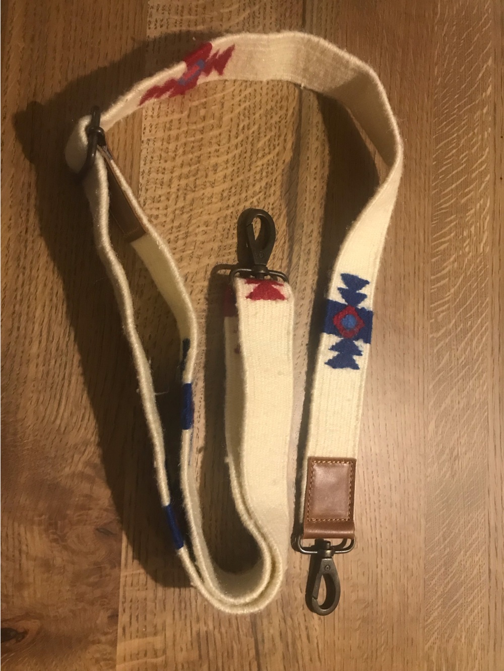 Mohair Adjustable crossbody Strap